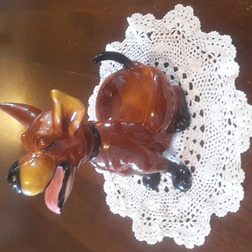 "Rare" Dressor Valet/Bank/Trinket Caddie Hounddog Kreiss & Co. Circa 1960s,
